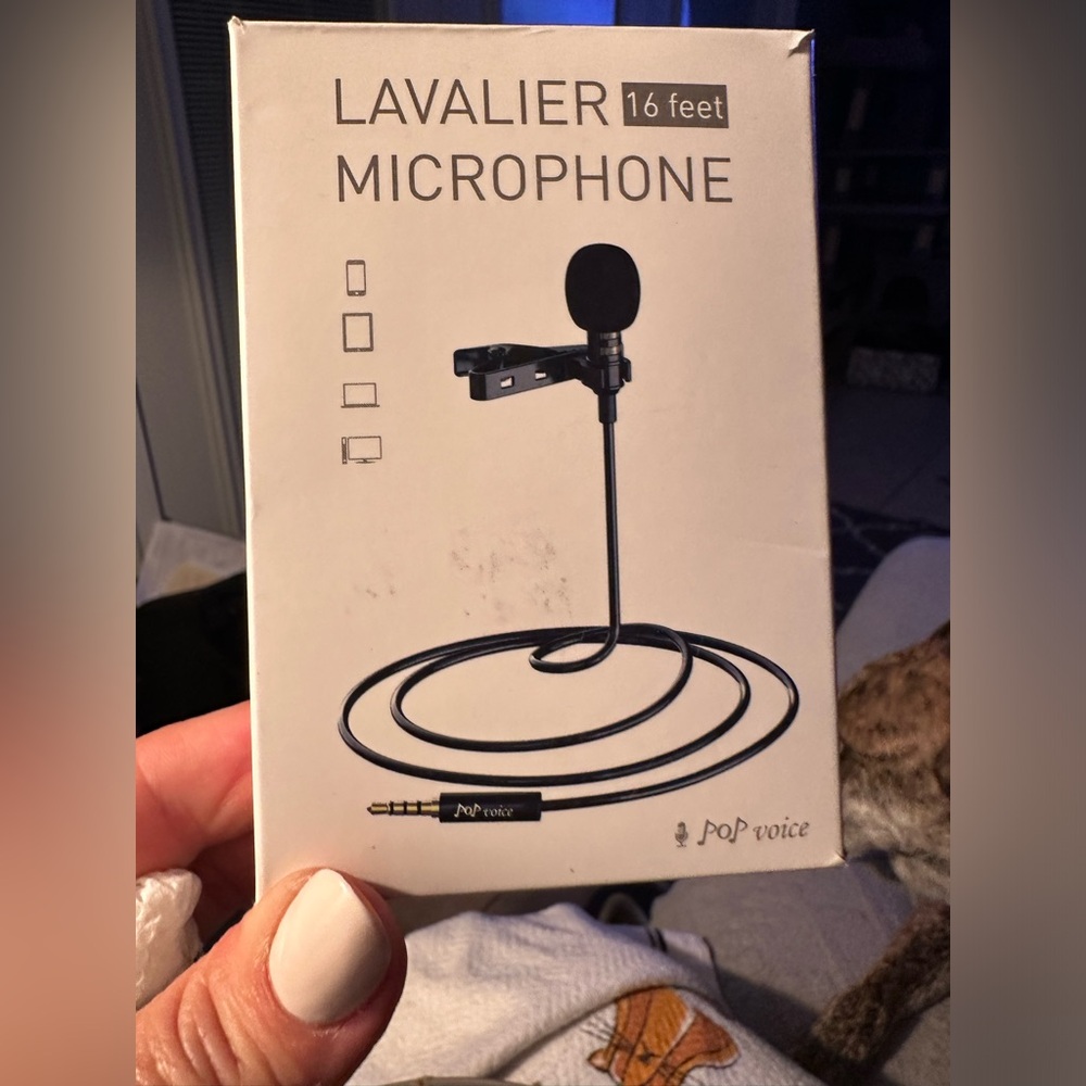 Lavalier mini microphone
